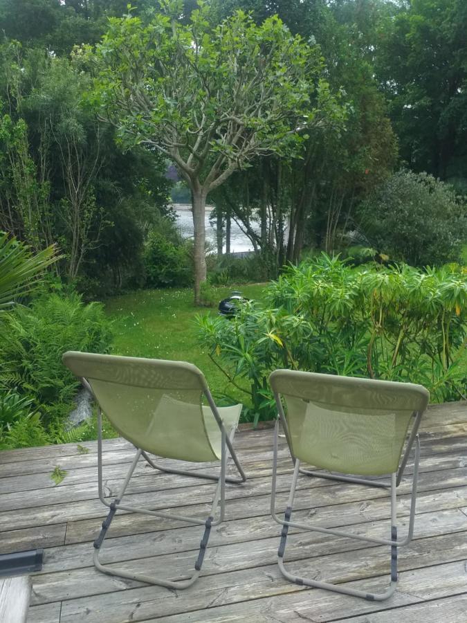 Un Jardin En Pente Douce Villa Locquenole Ngoại thất bức ảnh