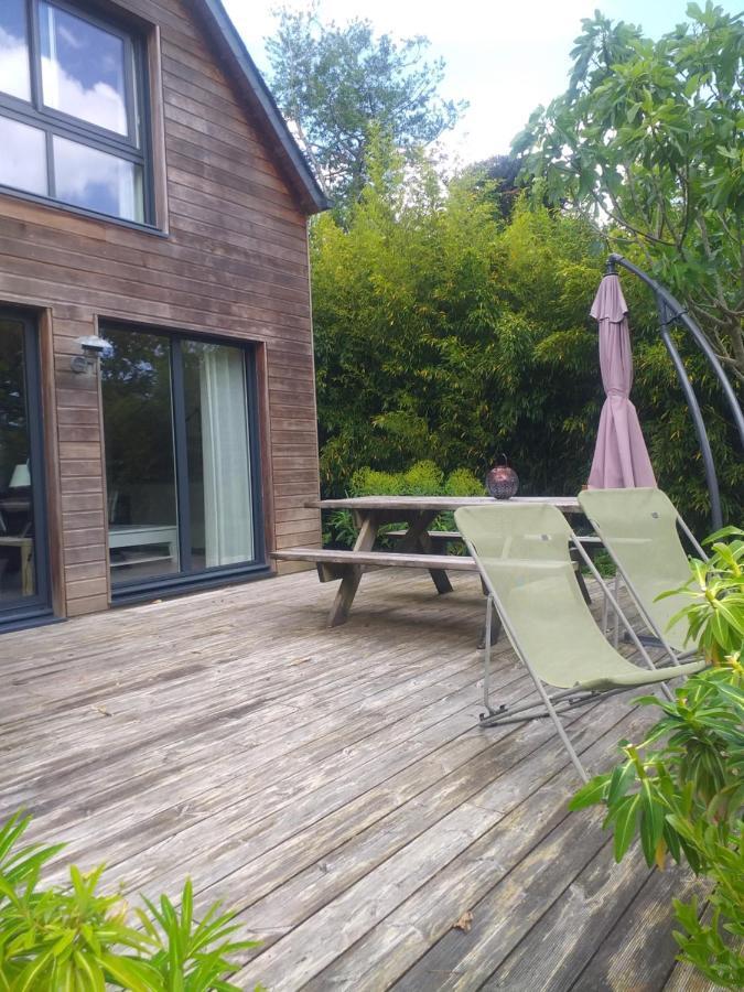 Un Jardin En Pente Douce Villa Locquenole Ngoại thất bức ảnh